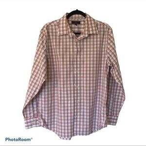 BANANA REPUBLIC Shirt Non Iron Classic Fit 
Size L 16-16 1/2 34-35”